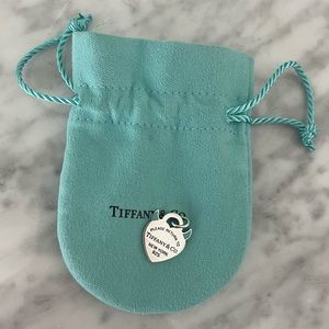 Authentic Tiffany & Co devil horn pendant